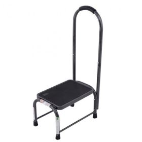 Non-Slip Heavy Duty Step Stool for Kitchen Office Bathroom and Garage (Color: As the picture shown, Material: Iron + glue cotton)